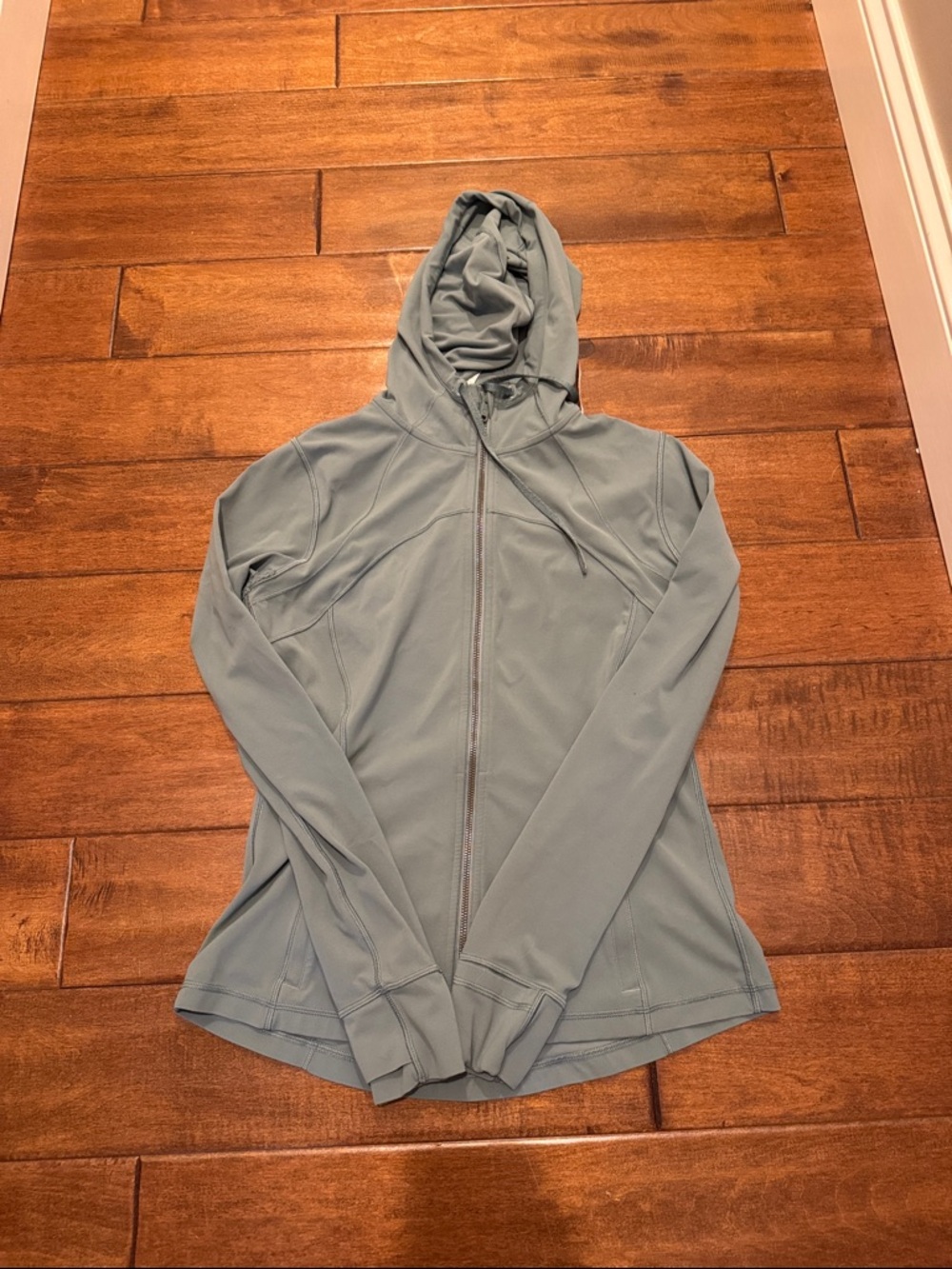 Lululemon teal zip-up size 12